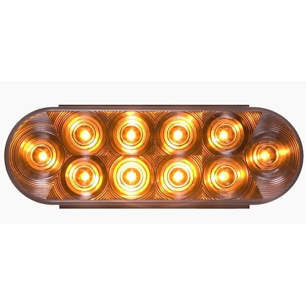 Optronics Clear Lens Yellow Parking/Rear Turn Signal, Pl-3 Connection STL72CAB - main